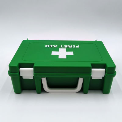 Water Repellent First Aid Kit Storage Box Pp Alloy Plastic Empty For Home