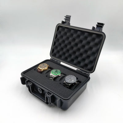 Three Watches Plastic Waterproof Watch Box Drop Resistant